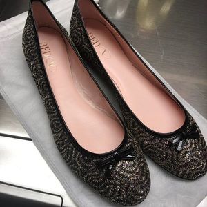 Valentino Sparkle Flats / Shoes *Like New* NWOT
